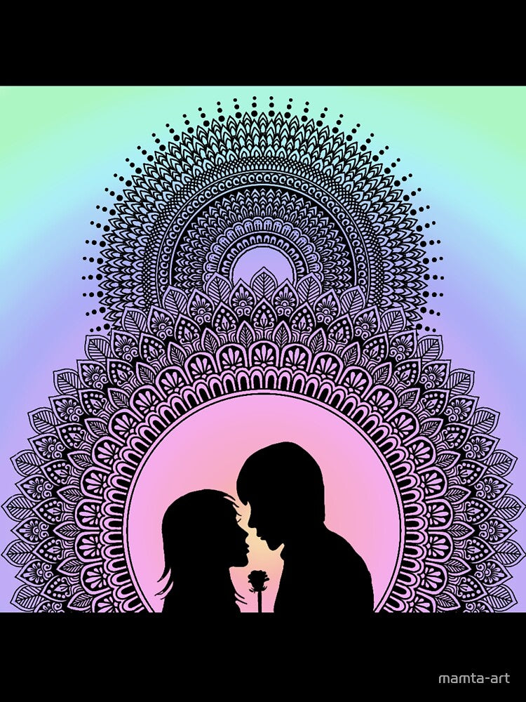 couple mandala by mamta-art