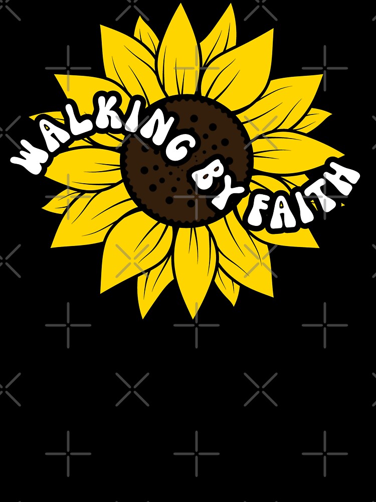Walking by Faith, Christian Quotes about Faith. by MoriaStore