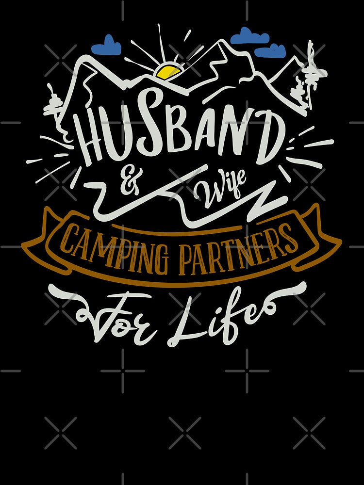 Husband & Wife Camping Partners for Life by FOX1999-Design