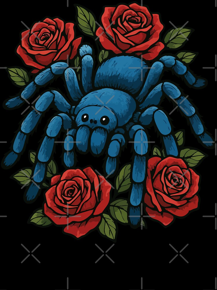 Blue Tarantula Valentine by TomFrontierArt