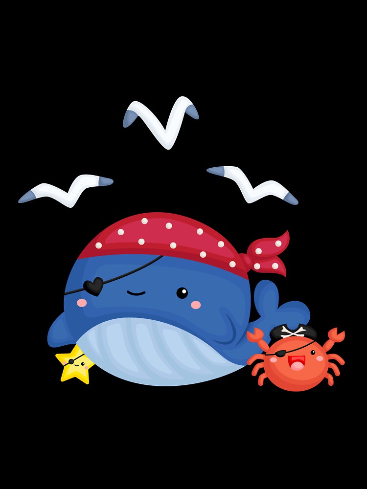 Children's Blue Whale Sticker by flowersstickers