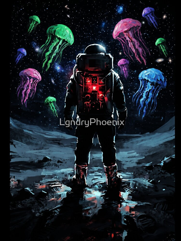 space jellyfish by LgndryPhoenix