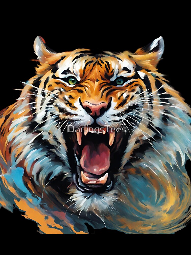 Fierce Tiger Roar by DarlingsTees