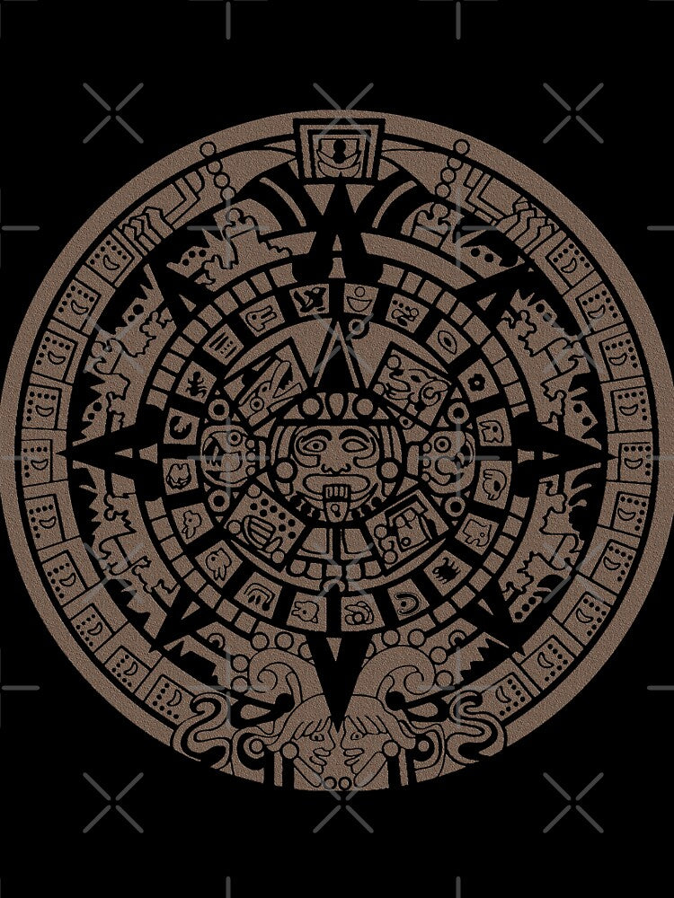 Aztec calendar by Efrén Martínez Mendoza