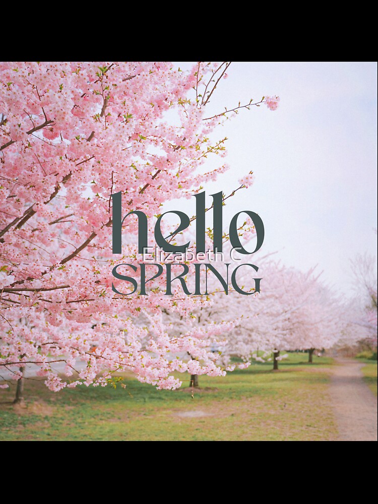Hello Spring by ElizabethCoelho
