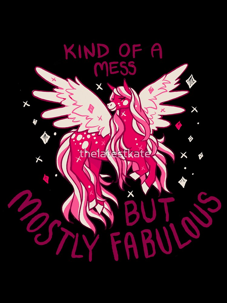 "KIND OF A MESS" Pegasus by thelatestkate