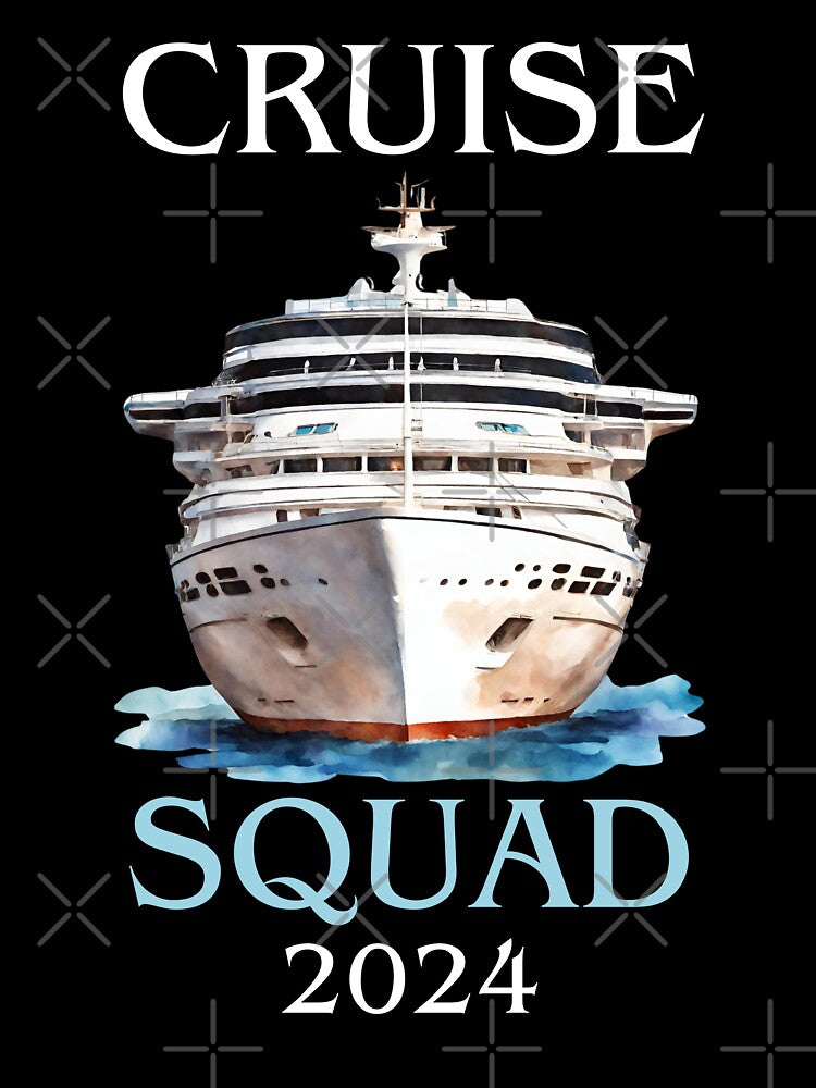 Cruise Squad 2024 Family Matching Funny Vacation by LEOOTY