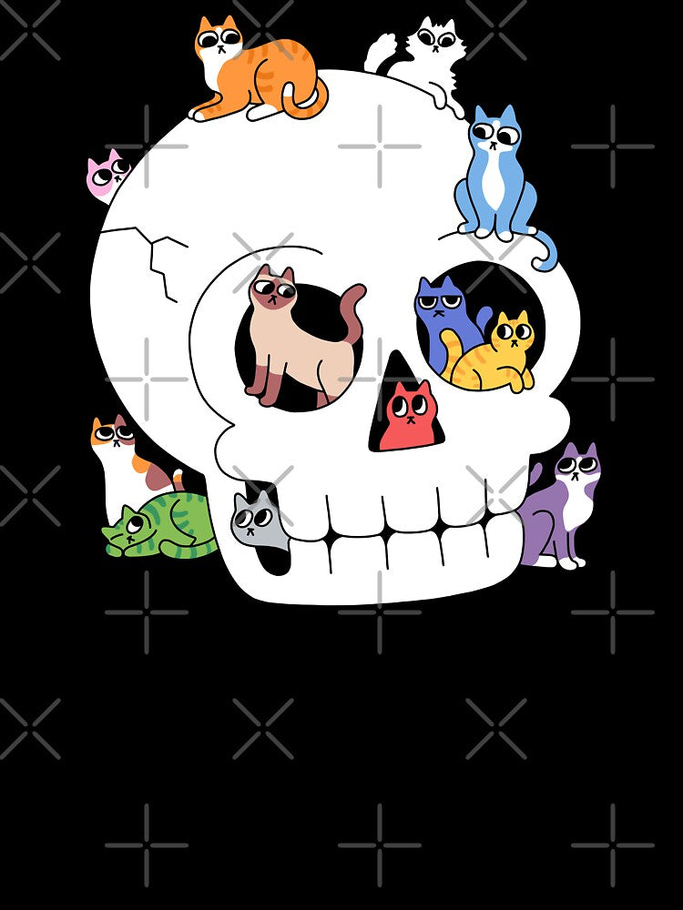 Skull is Full of Cats by obinsun