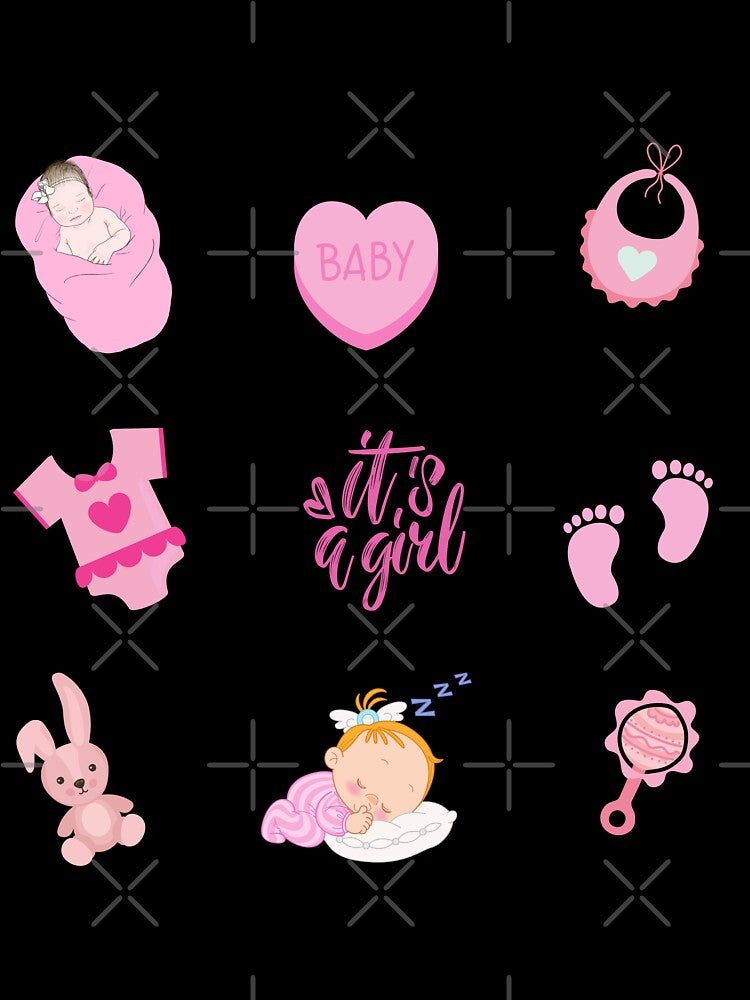 It's A Girl! Baby Birth Celebration by silviaol