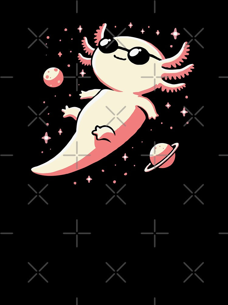 Space Axolotl by Gkinoki