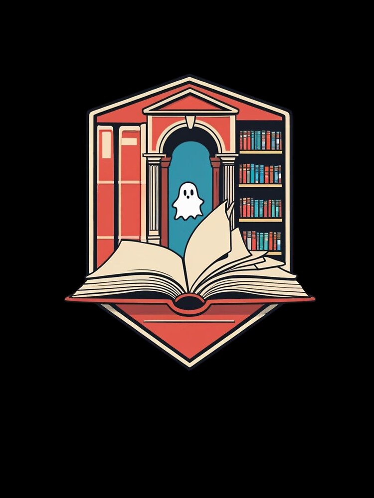 Library Arch Emblem – Open Book by fantasyy