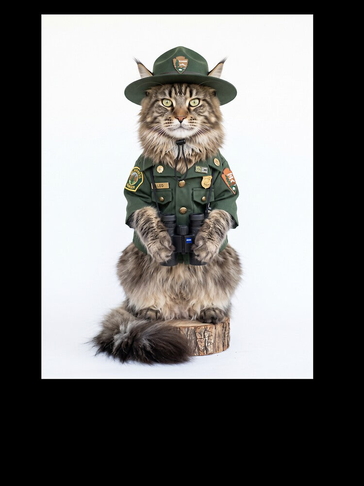 Maine Coon Park Ranger by PictoVibe