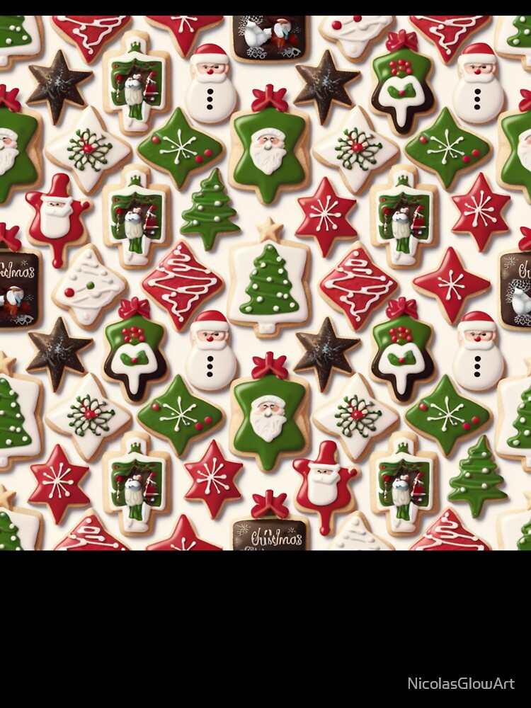 Christmas Cookies Design by NicolasGlowArt