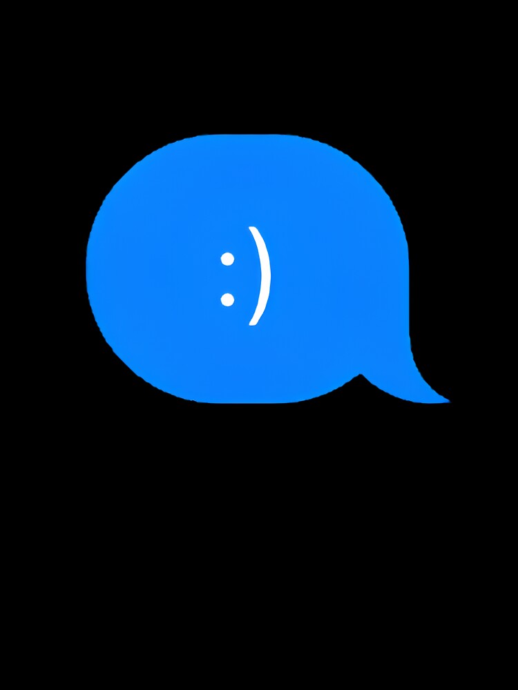":)" Text Message by PrettiPrintts