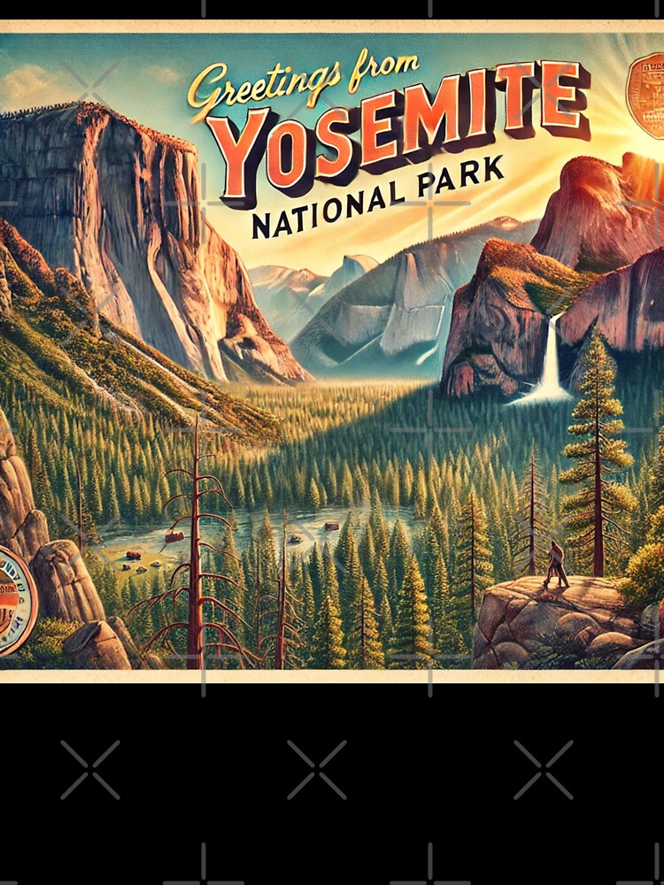 Greetings from Yosemite National Park by Meta2Physical