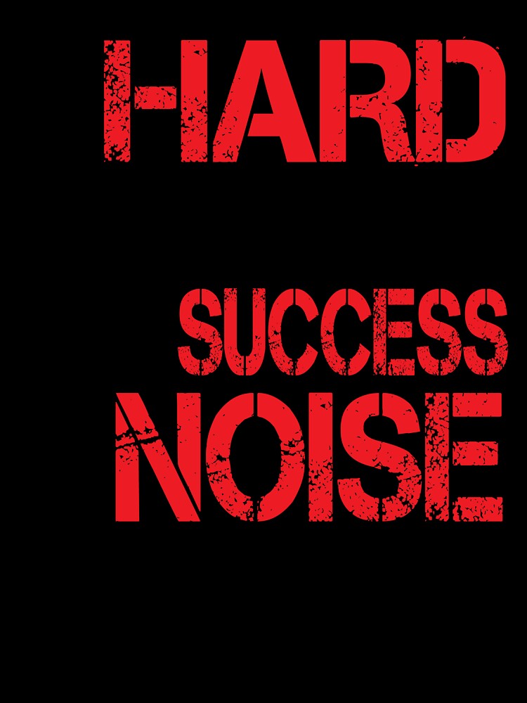 work hard in silence let success make noise motivational quote gift by Tiboga19