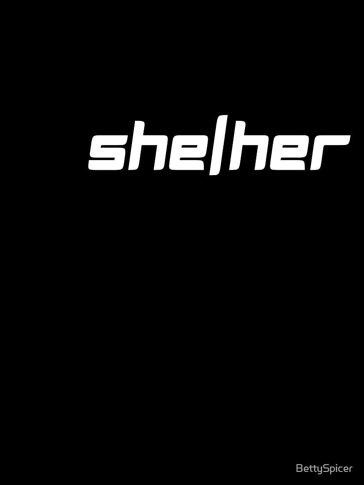 She/Her pronouns by BettySpicer