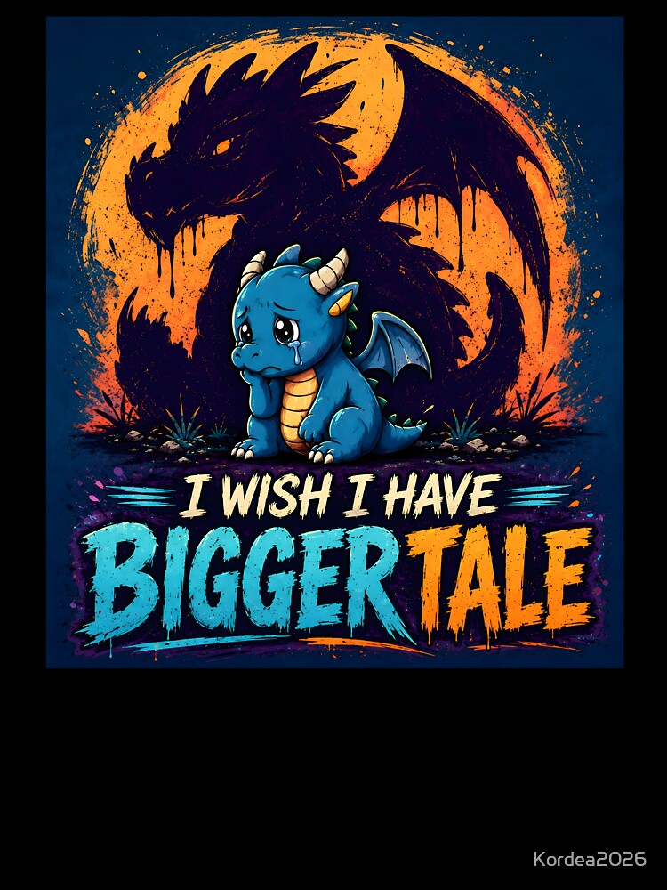 Blue Dragon Tales - "I wish I have bigger tale" by Kordea2026
