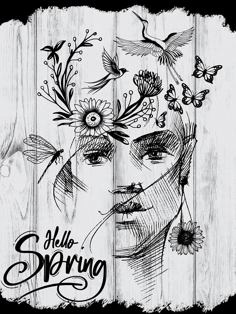 Hello Spring.The Face of Spring.Spring Awakening, by JAGA-ALIME