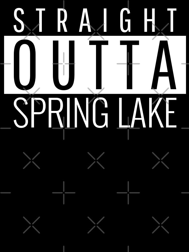Straight Outta Spring Lake North Carolina by Teelogic