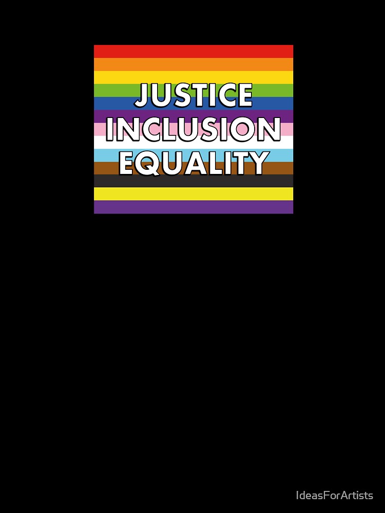 Justice Inclusion Equality - Pride Month by Inspirationmotivation
