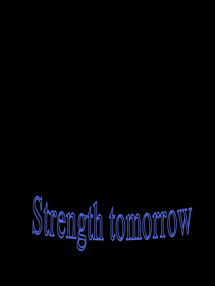 Your weakness today is your strength tomorrow by Past-Midnight