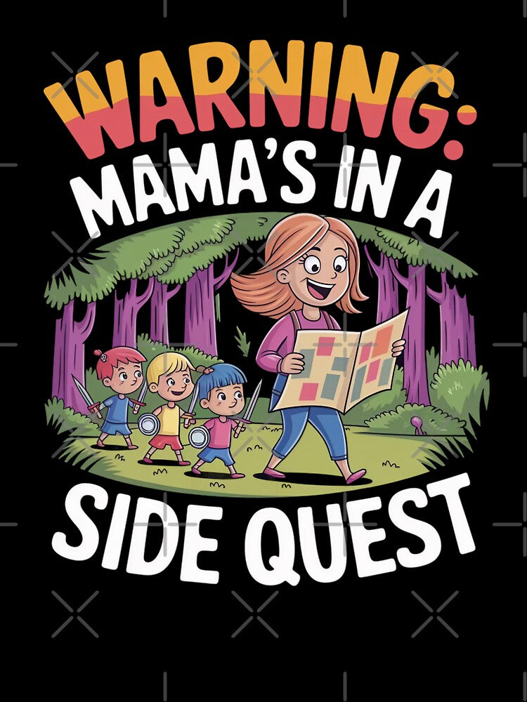 Warning: Mama’s in a Side Quest – Funny Mom Adventure by MagicWander