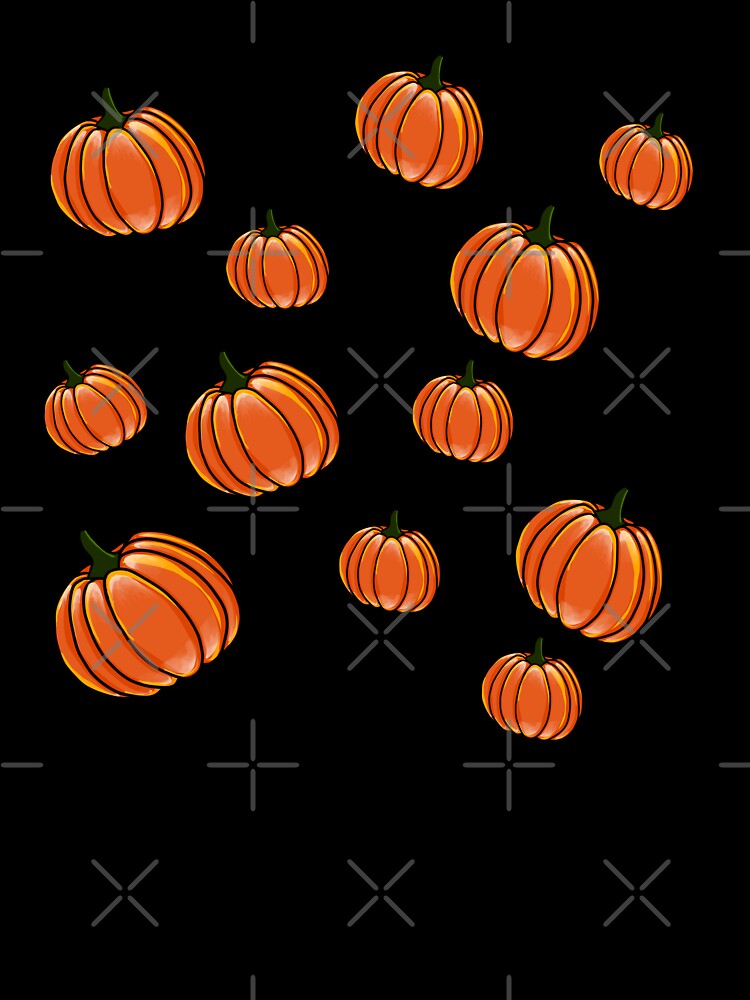 Spooky Pumpkin Aesthetic Tiles by Vedeme