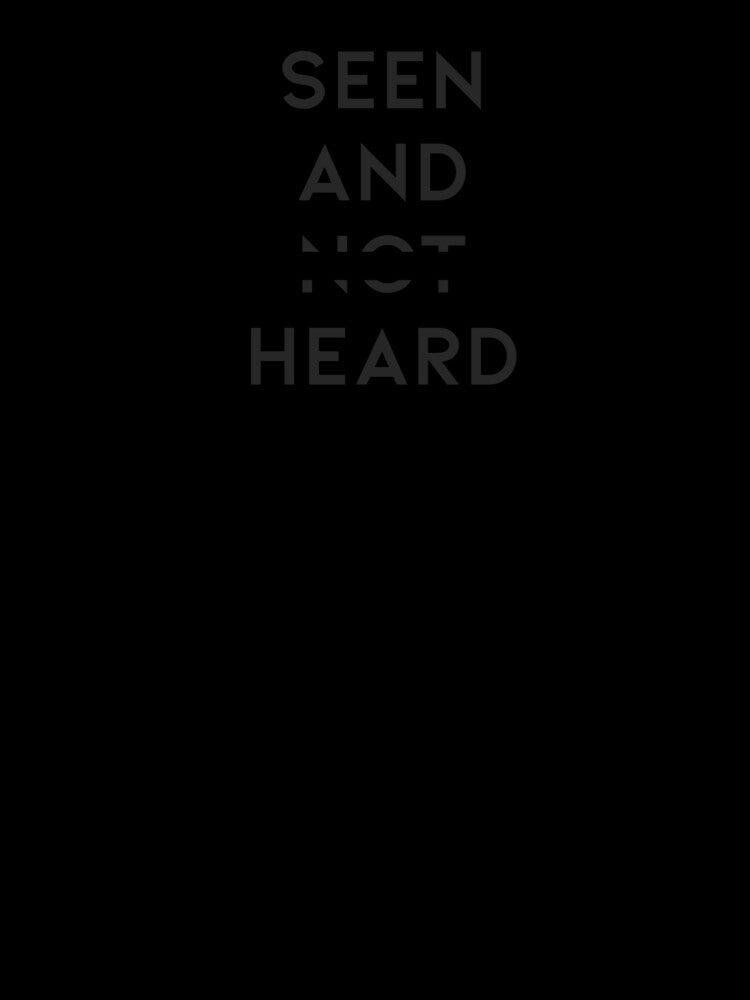 Seen and Heard - profits support mental health by NotSoSimple