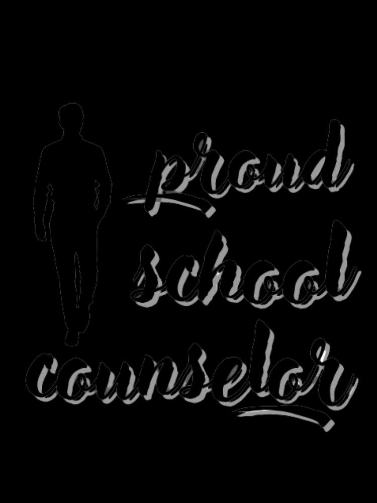 proud school counselor by GUIROSHOP