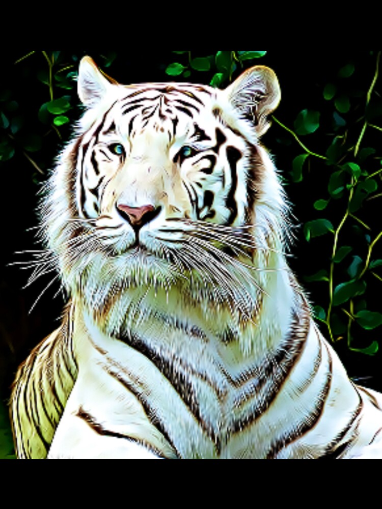 White tiger by Sneshka