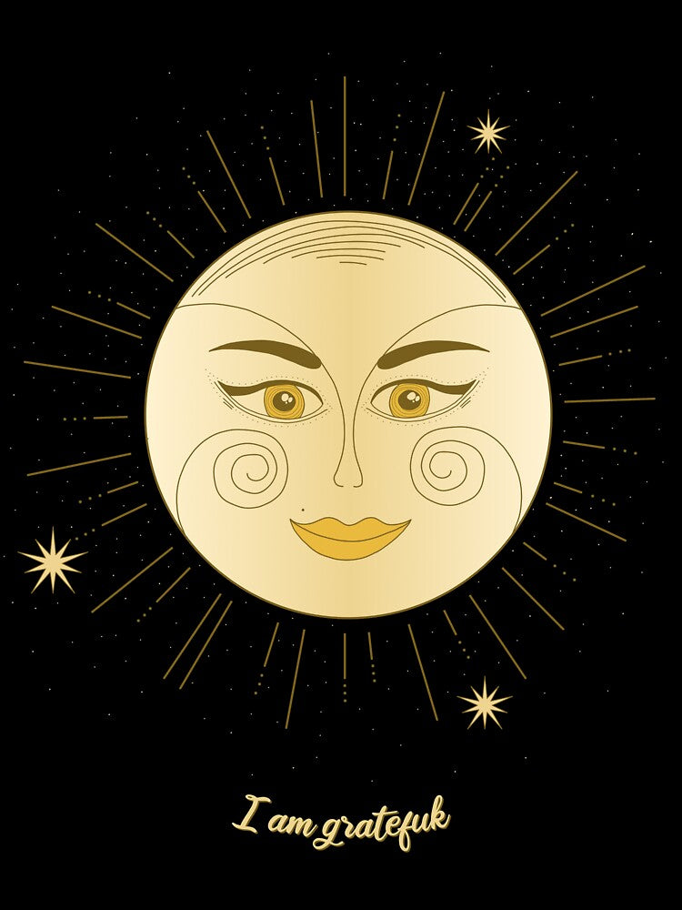 Sun Gratitude Grateful by AOCreativeProd