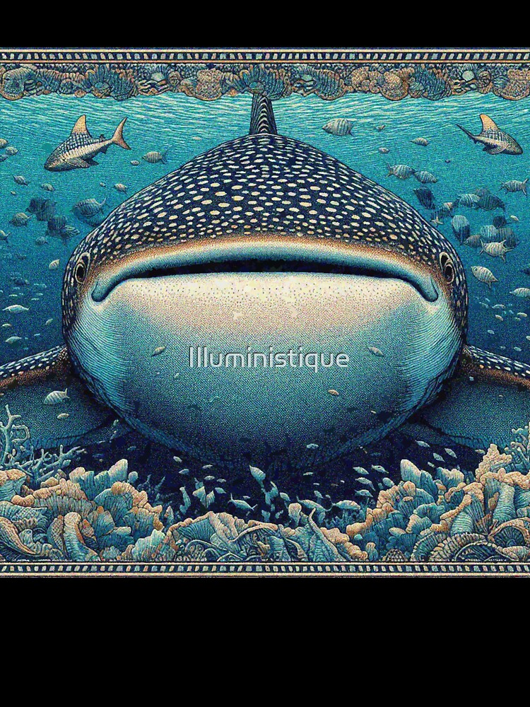 Majestic Whale Shark by Illuministique