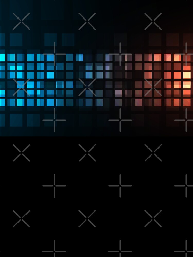 Gen Z - Multicoloured Squares Pattern by iamwowie