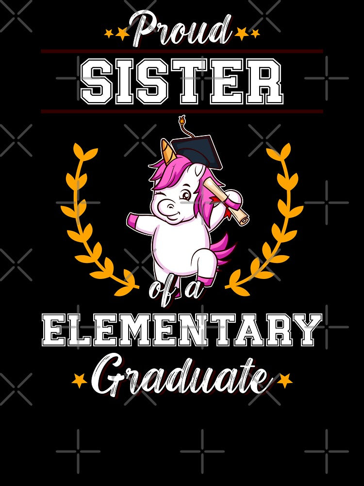Proud Sister Elementary Graduate Graduation by anziehend