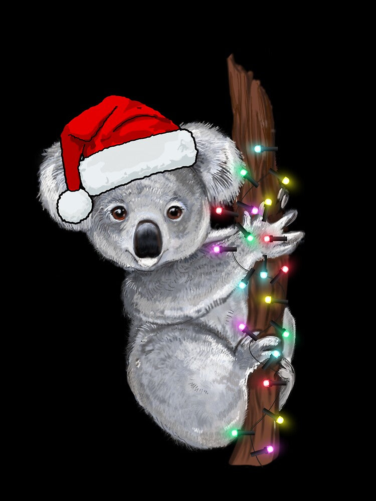 xmas koala, xmas aussie, funny xmas with cutie koala by NaaEchDesign ⭐⭐⭐⭐⭐