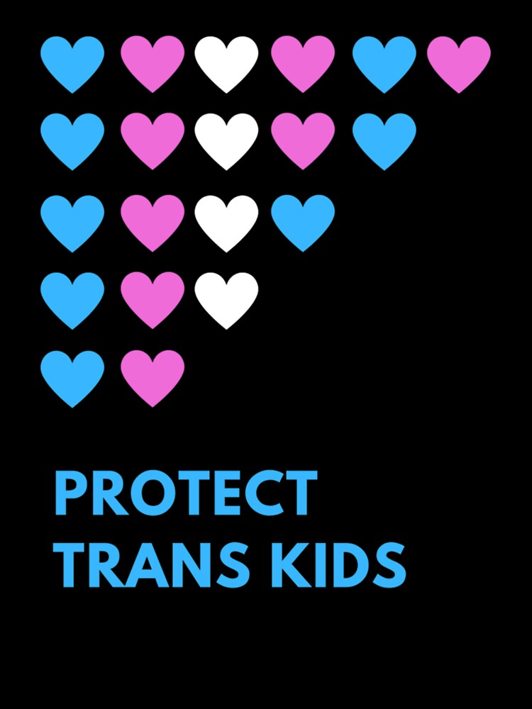 Protect Trans Kids- Hearts by wardkathleen8