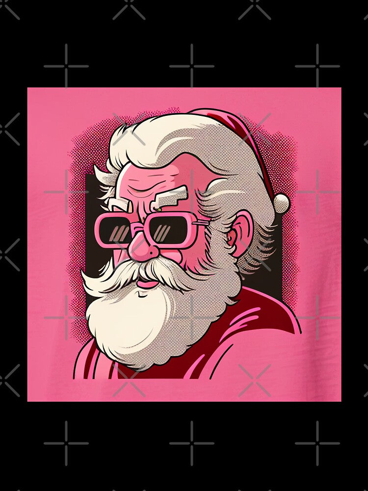 Pink Santa by schizarty