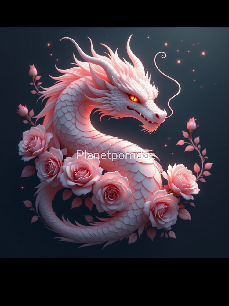 Cool Flower Dragon by Planetporridge