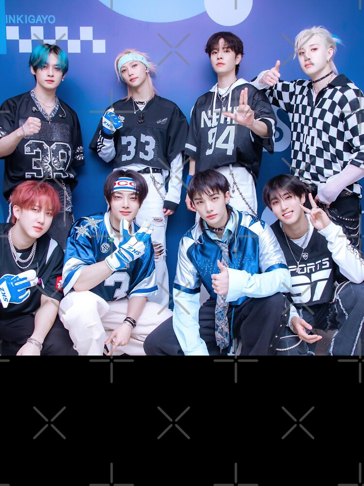 Stray Kids Karma Ceremony Inkigayo SKZ ot8 group image comeback bang chan lee know changbin hyunjin han felix seungmin IN stay skzoo kpop by Kpop-Noona