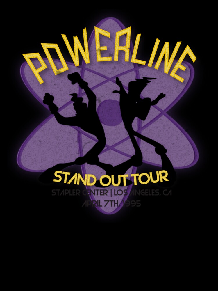 Powerline Concert Logo A Goofy Movie Powerline Stand Our Tour by wolkea