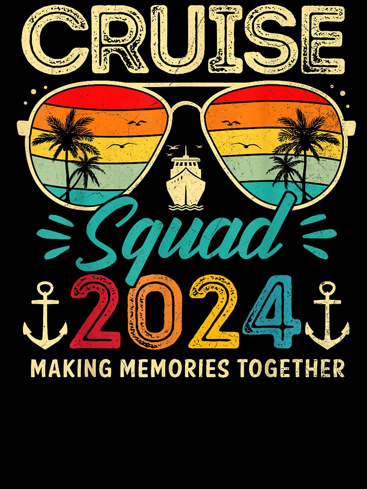 Cruise Squad 2024 Family Group Matching Summer Vacation by bumqiudci