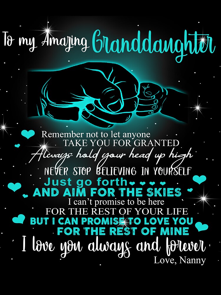 Family - To my amazing Granddaughter I love you so much by Jackchann