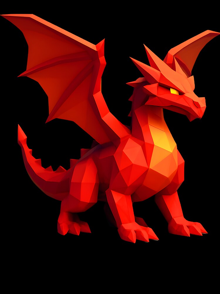 Red Dragon 3D by Dorlax Colours