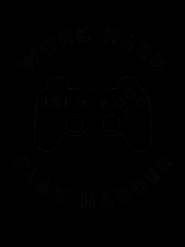 Work Hard Play Harder Design by derendesign