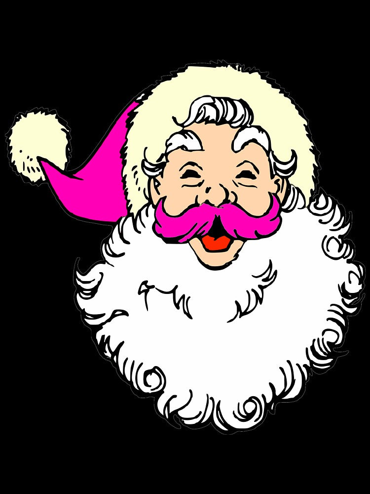 Vintage Pink Santa Claus by Swobodzio