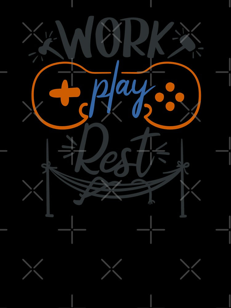 Work Play Rest by FOX1999-Design