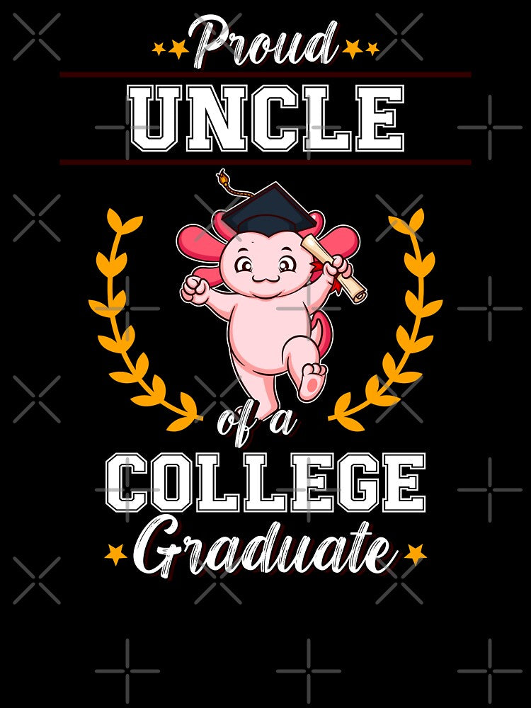 Proud Uncle College Graduate Graduation Party by anziehend