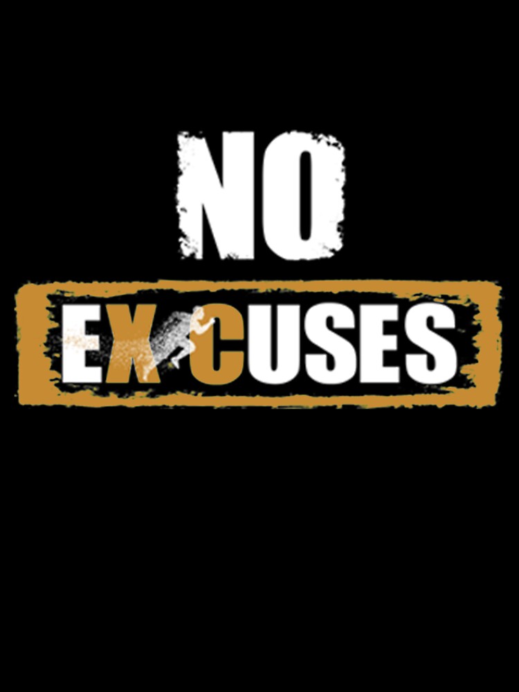 No Excuses Cross Country Track And Field Running by GabriellyLessa