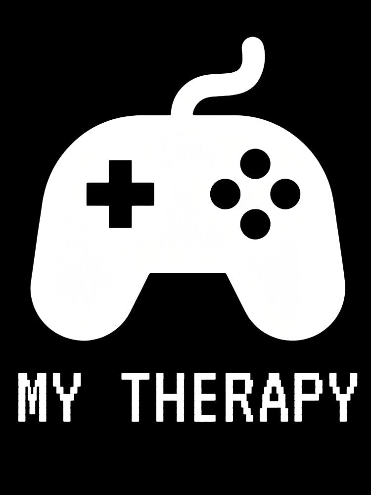 My Therapy Retro Pixel Game Controller Design by Dmo3HarkoArt